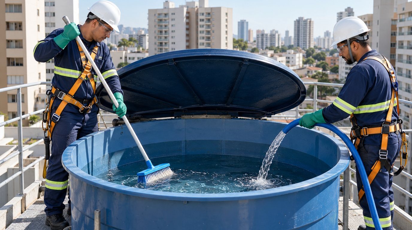 Reservatório de Condomínio em Niterói‑RJ